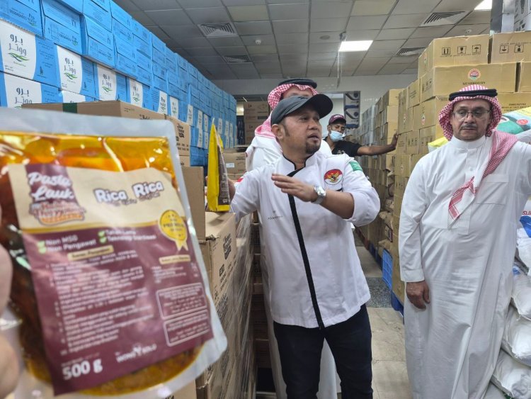 Kemenhaj Kerahkan 23 Dapur Katering untuk Jamin Konsumsi Jemaah Haji Indonesia di Madinah