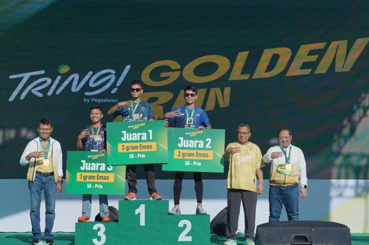 Pegadaian Sukses Gelar Tring! Golden Run 2026