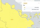 Prakiraan Cuaca Riau 1 Mei 2026, BMKG Terbitkan Peringatan Dini Waspada Hujan Lebat Disertai Petir dan Angin Kencang Siang dan Malam Hari