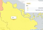 Prakiraan Cuaca Riau 6 Mei 2026, BMKG Terbitkan Peringatan Dini Waspada Hujan Lebat Disertai Petir dan Angin Kencang Sepanjang Hari
