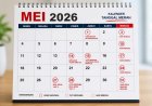 Jadwal Libur Mei 2026,: Ada 10 Tanggal Merah & 3 Long Weekend!