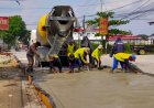 Pemko Pekanbaru Targetkan Semenisasi Jalan Lingkungan 20 Km Lebih, Dibarengi Drainase di 15 Kecamatan