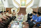 Terima Audiensi Kwarcab Pramuka Bengkalis, Bupati Kasmarni: Pemerintah Daerah Berkomitmen Dukung Penuh