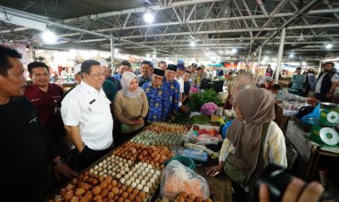 Pagi Ini di Halaman Kantor Lurah Rumbai Bukit Pekanbaru, TPID Provinsi Riau Gelar Pasar Murah, Ini Jadwalnya