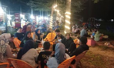 Transformasi Alun-Alun Tanjung Sawit, Dari Lapak Sederhana Menjadi Ikon Ekonomi Desa Terbaik di Riau
