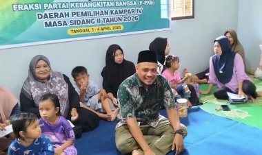 Mengintip Reses Anggota DPRD Kampar Ramli  Menjemput Harapan dari Sungai Jalau