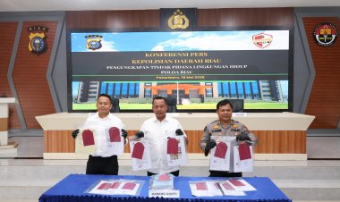PT Musim Mas Ditetapkan Ditreskrimsus Polda Riau Jadi Tersangka Korporasi, Diduga Rusak Kawasan Hutan dan Sempadan Sungai Air Hitam