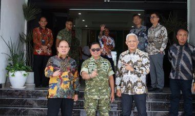 Kodam XIX/Tuanku Tambusai Perkuat Pengamanan Obvitnas, Pertamina Datangi Makodam di Pekanbaru