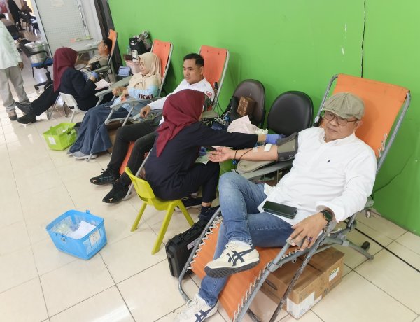Semarak HPN 2026, PWI Riau Kumpulkan 69 Kantong Darah