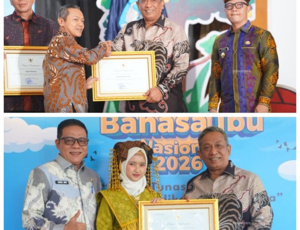 Satu-satunya di Riau, Rokan Hulu Raih Penghargaan Tertinggi Revitalisasi Bahasa dari Kemendikdasmen