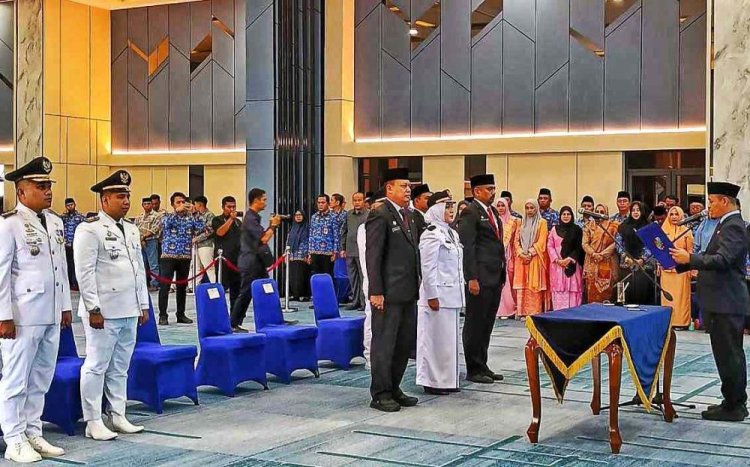 Ardiansyah Eka Putra Resmi Dilantik Jadi Kadiskominfo Pekanbaru, Wali Kota Agung Nugroho Minta Gerak Cepat