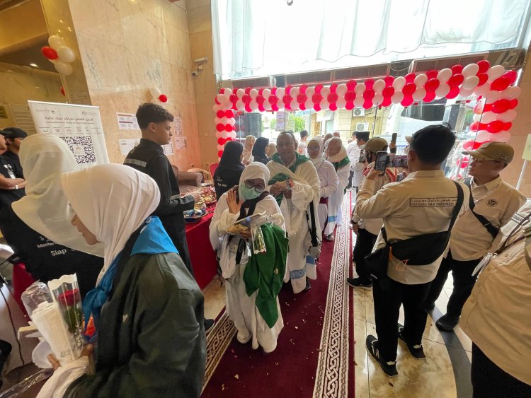 PPIH Arab Saudi Terapkan Sistem Satu Pintu di Terminal Ajyad Makkah untuk Jemaah Haji Indonesia