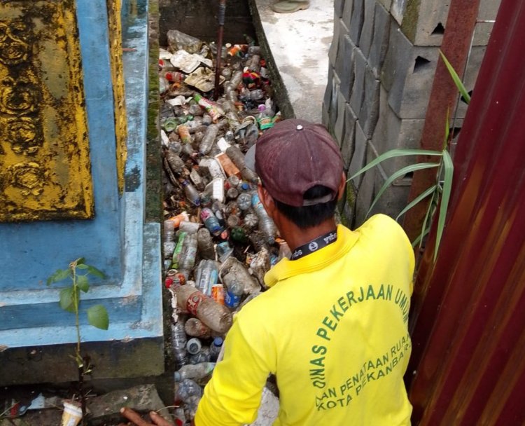Rutin Normalisasi Drainase dan Anak Sungai, Pemko Pekanbaru Antisipasi Banjir