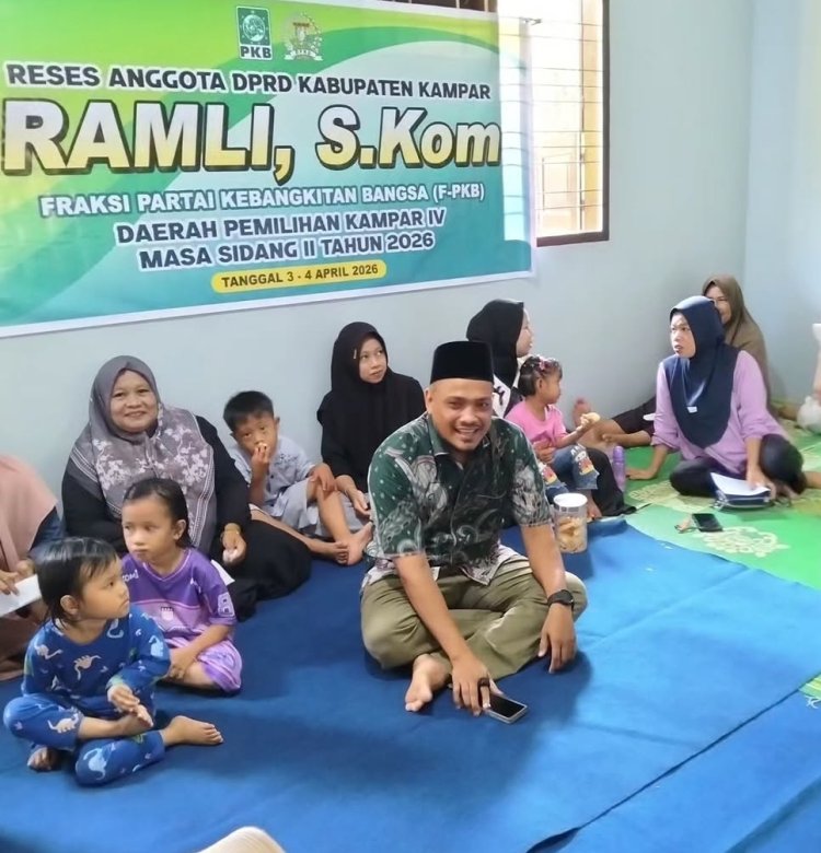 Mengintip Reses Anggota DPRD Kampar Ramli  Menjemput Harapan dari Sungai Jalau