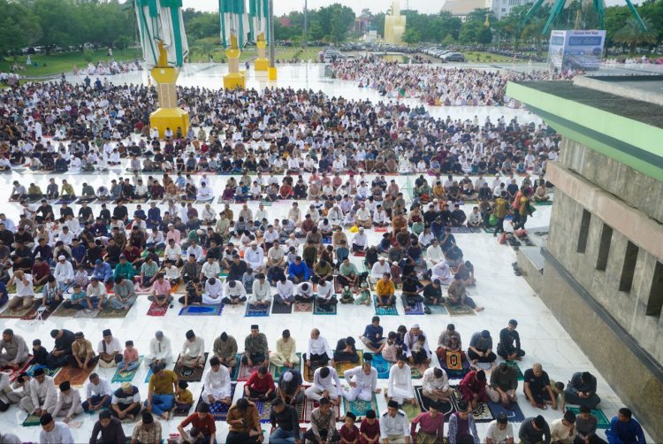 Halaman Kantor Gubernur Riau hingga Masjid Raya Nurul Wathan di Palas, Pemprov Sediakan 3 Lokasi Salat Iduladha 1447 Hijriah Hari Ini