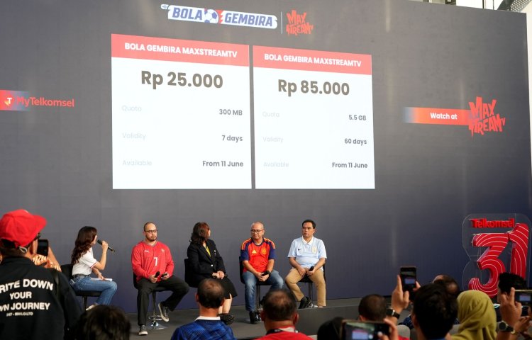 Perluas Akses Nonton Piala Dunia 2026 yang Fleksibel, Telkomsel dan TVRI 2026 Hadirkan Bola Gembira MAXStream TV