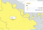 Prakiraan Cuaca Riau 19 Juni 2026, Peringatan Dini BMKG Waspada Hujan Lebat Disertai Petir dan Angin Kencang Siang dan Malam Hari