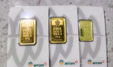 Naik Tipis, Emas Antam Hari Ini Dijual Rp2.673 Juta per Gram