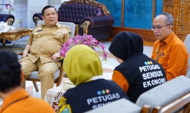 Sensus Ekonomi Riau Dimulai, SF Hariyanto Tegaskan Pentingnya Akurasi Data Usaha