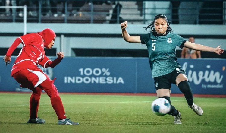 Hasil Timnas Putri Indonesia vs Singapura 0-2, FIFA Women’s Matchday, Garuda Pertiwi tak Berdaya