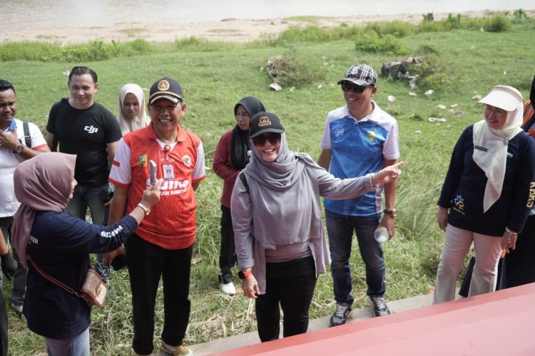 Jelang MTQ ke-44 Provinsi Riau, Bupati Kuansing Kerahkan OPD Gotong Royong Massal