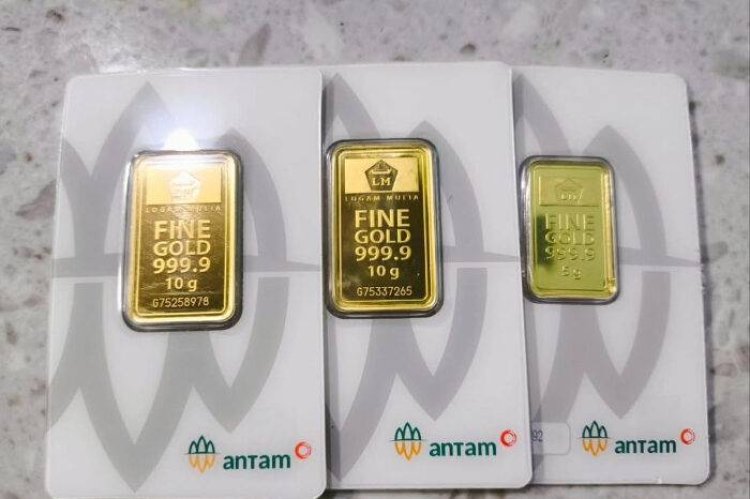 Naik Tipis, Emas Antam Hari Ini Dijual Rp2.673 Juta per Gram