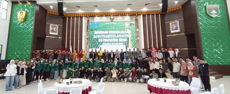 JMSI Riau Bersama PT Agrinas Palma Nusantara Gelar Seminar Pengelolaan Sawit Berkelanjutan, Dihadiri Ratusan Mahasiswa dan Akademisi