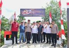 Resmikan Jembatan Merah Putih Presisi di Ketam Putih, Pemkab Bengkalis Puji Kontribusi Nyata Polri