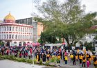 Pemkab Rohil Gelar Car Free Day di Depan Kantor BPKAD Sesuai Arahan Bupati, Masyarakat Sambut dengan Antusias
