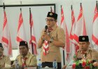 Alreza Ahyu Resmi Nakhodai Kwarcab Pramuka Rokan Hulu Periode 2024–2029