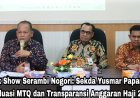 Sekda Rohul Paparkan Evaluasi MTQ dan Transparansi Anggaran Haji 2026 di Talk Show Serambi Nogori