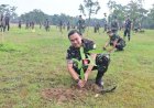 Lanud Rsn Pekanbaru Tanam 1.100 Pohon, Danlanud Marsma TNI Abdul Haris: Saya Ingin Kawasan Ini Jadi Hutan Rimbun