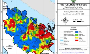 18 Titik Panas Menyala di Riau, BMKG Ingatkan Siap-siap Hadapi El Nino 2026