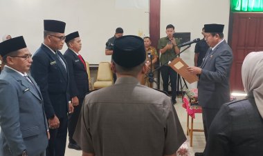 Pejabat Baru Disdukcapil Dilantik, Wabup Inhu Serukan Jemput Bola dan Haramkan Pungli!
