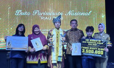 Gaza Ahmad Wirasena Jadi Duta Pariwisata Remaja Riau Tahun 2026, Putra Sekdakab Inhu Akan Wakili Riau di Tingkat Nasional