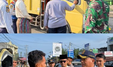 Camat Ujungbatu dan Polsek Minggu Depan Operasi Gabungan Tertibkan ODOL
