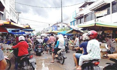 Jalan Teratai Pasar Kodim Akan Diaspal, Wali Kota Pekanbaru Agung Nugroho: Tak Ada Lagi Berjualan di Badan Jalan