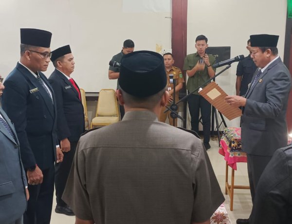 Pejabat Baru Disdukcapil Dilantik, Wabup Inhu Serukan Jemput Bola dan Haramkan Pungli!