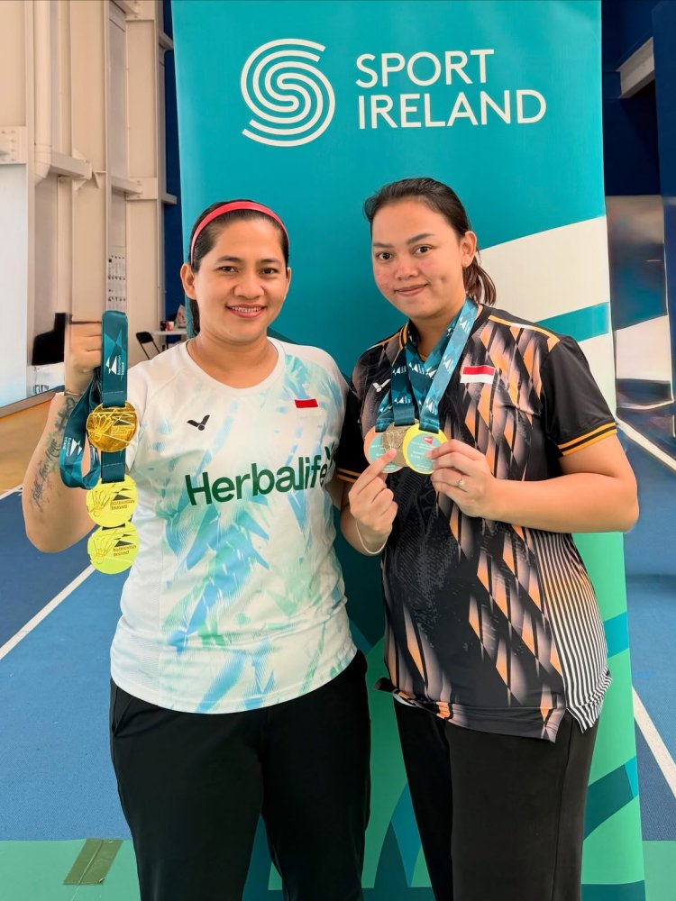 Leani Ratri Oktila Raih 5 Medali Emas di Ajang BABOLAT French dan British & Irish Para Badminton International 2026