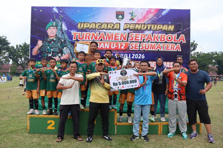 Jelang HUT ke-1 Kodam XIX/Tuanku Tambusai, Siapkan Turnamen Tahunan untuk Cetak Generasi Berprestasi