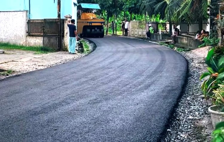 Dinas PUPR Pekanbaru Overlay Jalan Melati hingga Jalan Guru, Wali Kota Agung Nugroho Penuhi Aspirasi Masyarakat