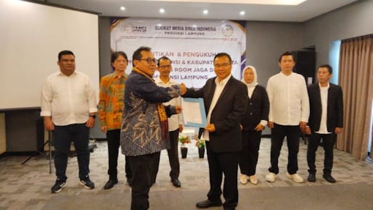 Cegah Korupsi Dana Desa, SMSI Bentuk Pokja Newsroom Jaga Desa di Lampung
