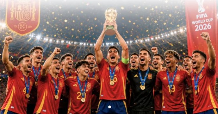 Spanyol Juara Dunia 2026, Enzo Fernandez Dapat Kartu Merah, Messi Menangis di New York New Jersey Stadium