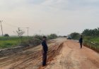 Ruas Jalan Sontang-Duri Sudah Fungsional, Dinas PUPR-PKPP Riau Timbun Badan Jalan dengan Tanah