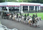 81 Pesawat dan Helikopter TNI Demo Udara Saat Gladi Kotor Upacara Peringatan HUT ke-81 Kemerdekaan RI