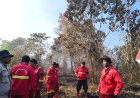 Manggala Agni Riau Peringati HUT ke-81 Kemerdekaan RI di Lokasi Karhutla, 50 Titik Panas Menyala Kemarin Sore