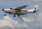 Tabur 2 Ton Garam di Langit Riau, Pesawat Cessna Caravan 208 Lakukan Hujan Buatan di Empat Daerah