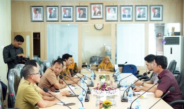 Komisi I DPRD Bengkalis Rapat Kerja Bersama Dinas PMD, Tantowi Saputra Pangaribuan: Bahas Masa Jabatan Kepala Desa 