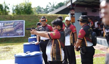 Hadiri Pembukaan  Shooting Competition HUT Bhayangkara ke-80, Arsya Fadillah Dorong Sinergi Polri, Pemda dan Masyarakat