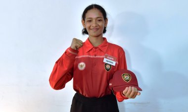 Gladys Manuella Aibekob Siswa Kelas XI SMA Negeri 1 Nabire Papua Tengah Terpilih Jadi Paskibraka Nasional 2026